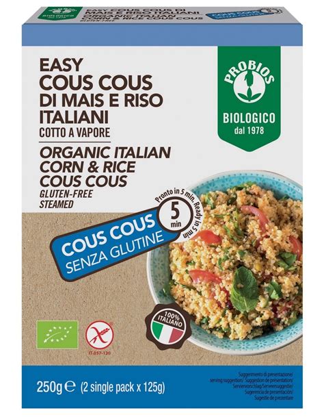 Cous Cous Di Mais E Riso Senza Glutine Probios Probios Farmacie