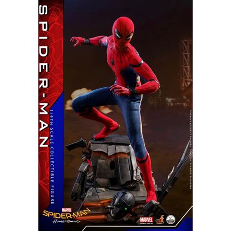 正版 野獸國X HOT TOYS QS014 蜘蛛人 返校日 1 4比例珍藏人偶 蝦皮購物