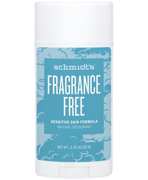 Schmidt's Deodorant Fragrance Free Sensitive Skin Deodorant Stick - Macy's