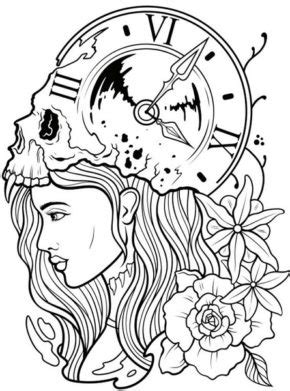 Tattoo Adult Coloring Pages Coloring Book 6000 Coloring Pages