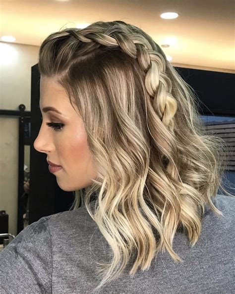 Penteado Ondulado Curto