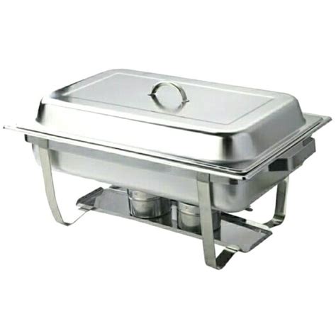 Jual Chafing Dish Subron Pemanas Subron Prasmanan Segi 9 Liter Shopee