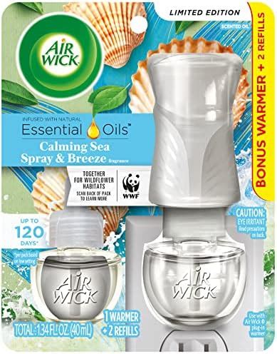 Amazon Air Wick Plug In Scented Oil Refills Ocean Breeze