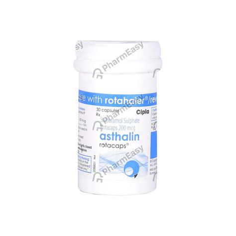 Asthalin 200 MCG Rotacap 30 Uses Side Effects Dosage Composition