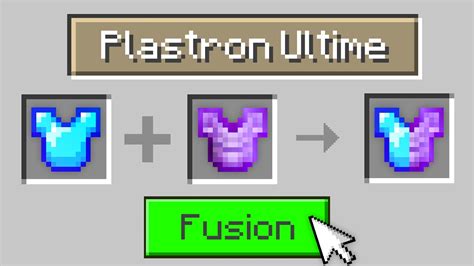 Minecraft Mais Je Peux Fusionner Les Items Cheat Youtube