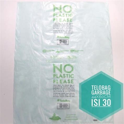 Jual Laris Telobag Trash Garbage Bag 44X60 40 M Isi 30 Biodegradable