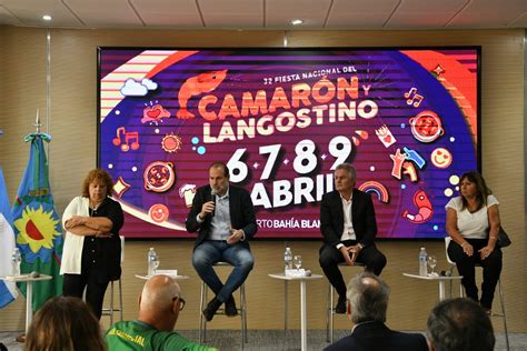 Susbielles y Gay presentaron la Fiesta Nacional del Camarón y el