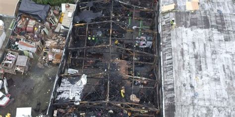 Aerial Photos Of Oakland Warehouse Reveal Extensive Fire Damage