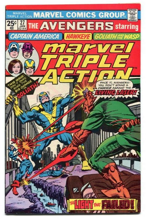 Marvel Triple Action Vf Avengers Marvel Uncertified Free