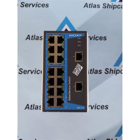 MOXA EDS-316-T ETHERNET SWITCH| Atlas Shipcare Services