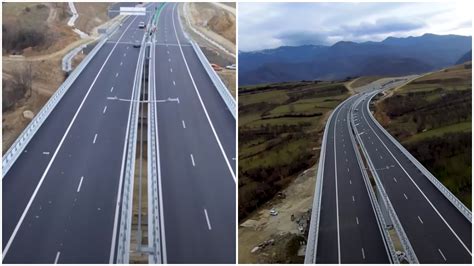 Video S A Deschis Primul Tronson Din Autostrada Sibiu Pite Ti Cum