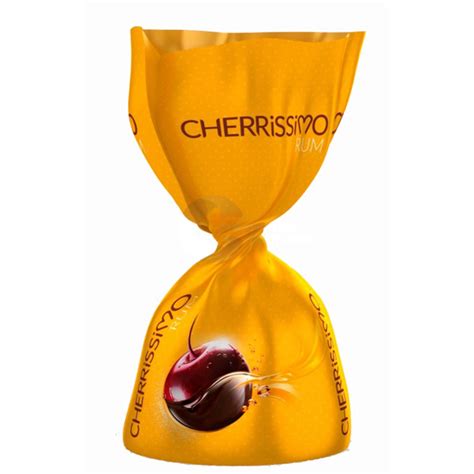 Конфеты шоколадные Вишня в роме "CHERRISSIMO RUM", Mieszko, 500 г ...