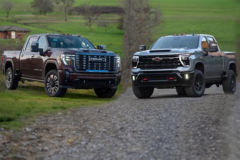 2024 Gm Hd Trucks Compared Gmc Sierra Vs Chevy Silverado