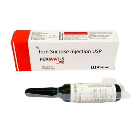 Iron Sucrose Injections Manufacturer Supplier And Franchise