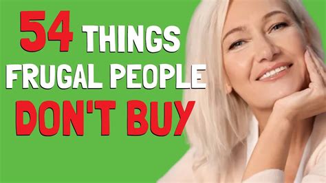 Things You Don T Buy To Save Money Frugal Living Tips Youtube