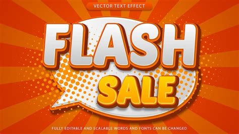 Premium Vector Editable Text Effects Sales Theme