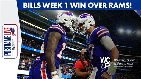 Breaking Down The Buffalo Bills Week Win Over Los Angeles Rams