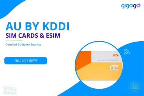 How To Get And Activate Au By KDDI SIM Cards And ESIM 2025 Guide For