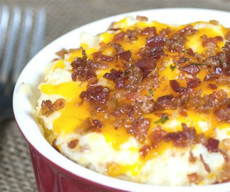 Garlic Cheesy Mashed Potatoes Recipe Julieta Bain