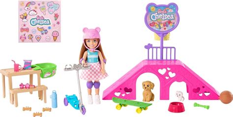 Barbie Set De Juego Skipper Pista De Patinaje Con Accesorios Para Niñas