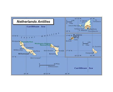 Maps Of Netherlands Antilles Collection Of Maps Of Netherlands