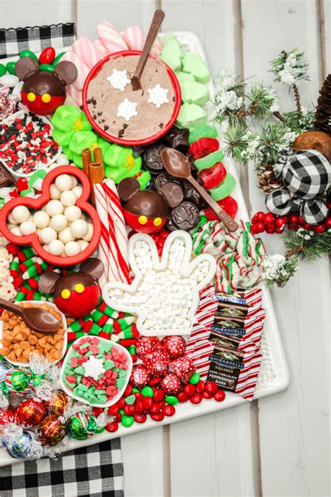 Easy Mickey Mouse Hot Cocoa Board Simplistically Living