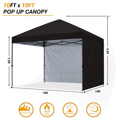 Cooshade Pop Up Canopy Tent X Ft Outdoor Festival Tailgate Event