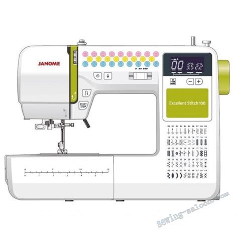 Швейная машина Janome Excellent Stitch 100, купить в интернет магазине ...