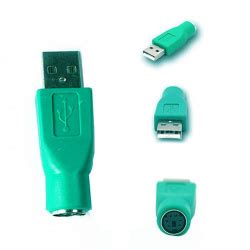 Переходник с USB на PS/2. Ожидаемо - не взлетел.