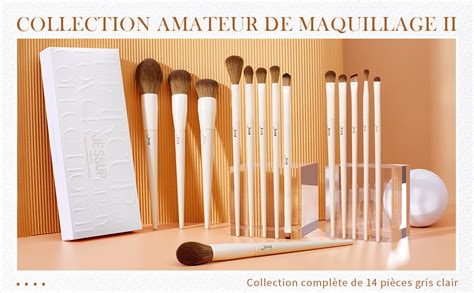 Jessup Pinceaux Maquillages Pcs Set Pinceaux Maquillage Brosse