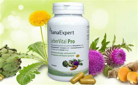 SanaExpert Lebervital Pro Capsule Depurative Per Il Fegato