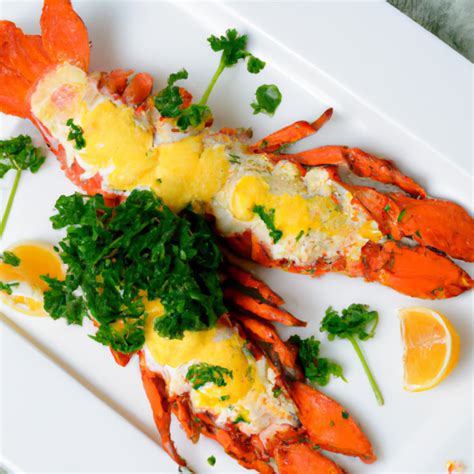 Grilled Lobster With Lemon Butter Sauce Recipe Cookaifood