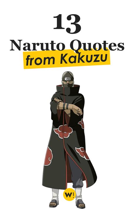 13 Epic Kakuzu Quotes (from the Akatsuki money master) | Famous love ...