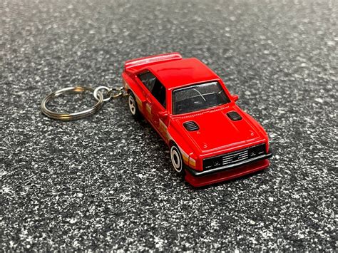 Ford Escort RS Red Keychain Hot Wheels Matchbox Etsy