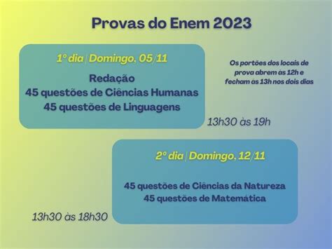 Enem 2023 Saiba Como é A Prova Do Enem Brasil Escola