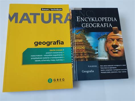 MATURA 2024 X2 GEOGRAFIA Repetyt Encyklopedia GREG Egzamin Liceum