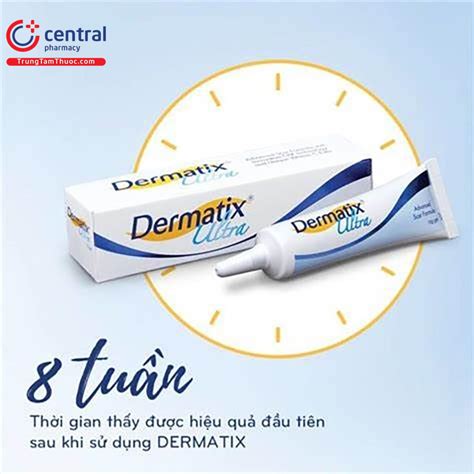 [CHÍNH HÃNG] Thuốc Dermatix ultra 15g - trị sẹo lồi, sẹo lõm