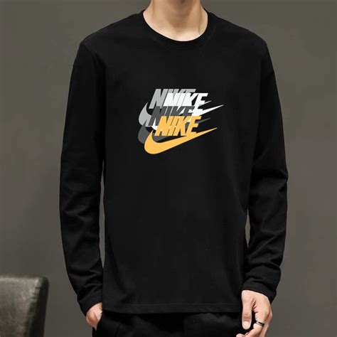 Nike2022 Camisa Clássica De Algodão Puro Gola Redonda Camiseta Básica