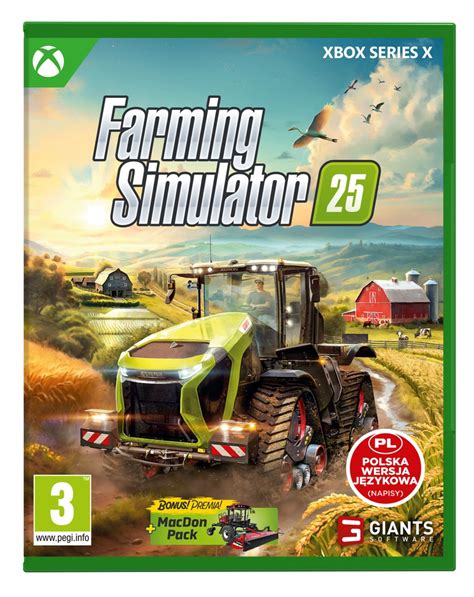 Farming Simulator Xbox Series X Giants Software Gry I Programy