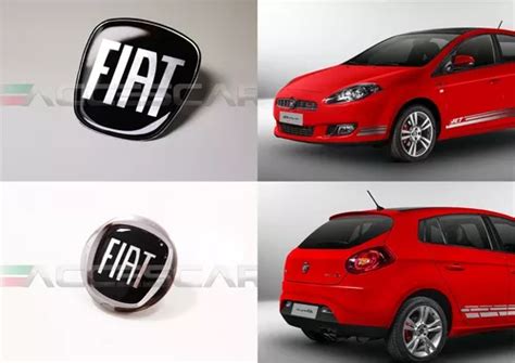 3 Adesivos Emblema Fiat Preto Black Bravo Frete Fixo MercadoLivre