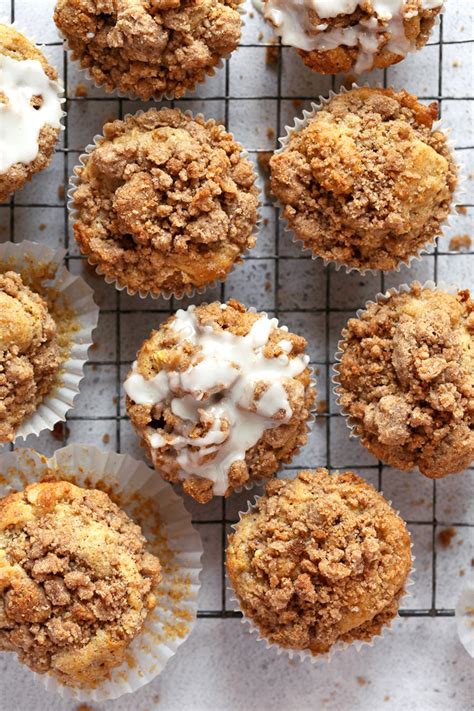 Cinnamon Streusel Apple Muffins Recipe Video Fork Knife Swoon