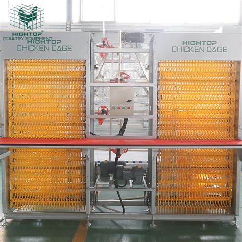 Hightop Poultry Farm Automated Equipment Layer Chicken Battery Cage System For Poultry China