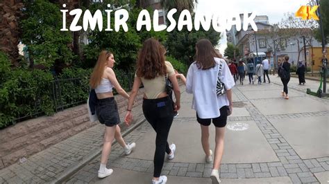 Izm R Turkey Alsancak Neighborhood May Walking Tour K Uhd