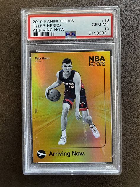 2019 20 Panini NBA Hoops Arriving Now 13 Tyler Herro RC For Sale