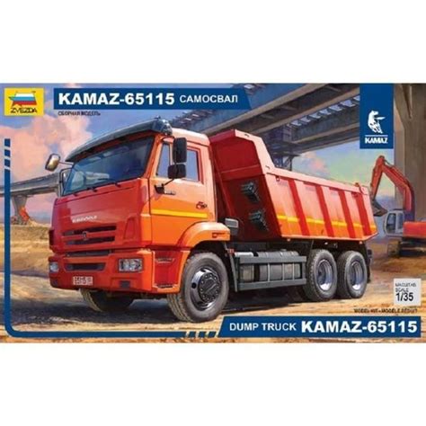 Maquette Camion Dump Truck Kamaz 65115 ZVEZDA Cdiscount Jeux Jouets