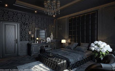 Black Opal Masterbedroomblack Black Bedroom Design Luxurious