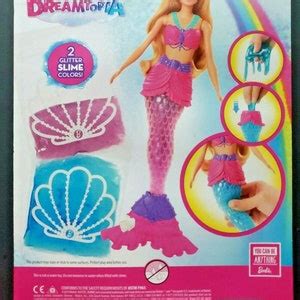 Barbie Dreamtopia Slime Mermaid Doll With Slime Packets New Etsy