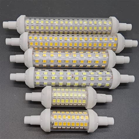 Lámpara LED R7S 6W 9W 12W SMD 2835 78mm 118mm 135mm bombilla