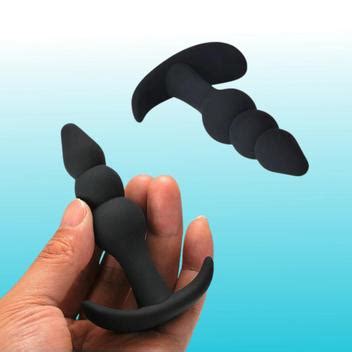 Plug Anal Em Silicone Escalonado Plug Sexual Magazine Luiza