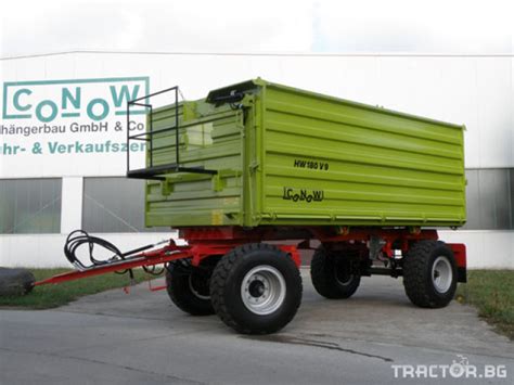 Немски ремаркета Conow HW 180 2-SK - ID6909 - Tractor.bg